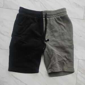 No Boundaries Black and Gray Athletic Men's Shorts